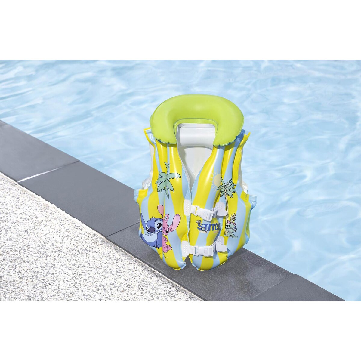 Kamizelka do nauki pływania Bestway 9104R dla dzieci pianka Stitch Disney