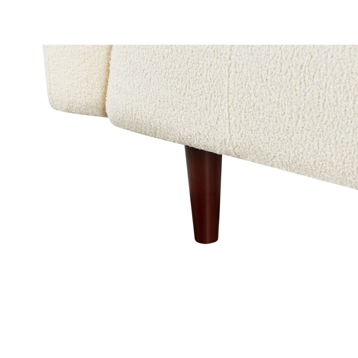 Sofa 3-osobowa boucle złamana biel BYSKE