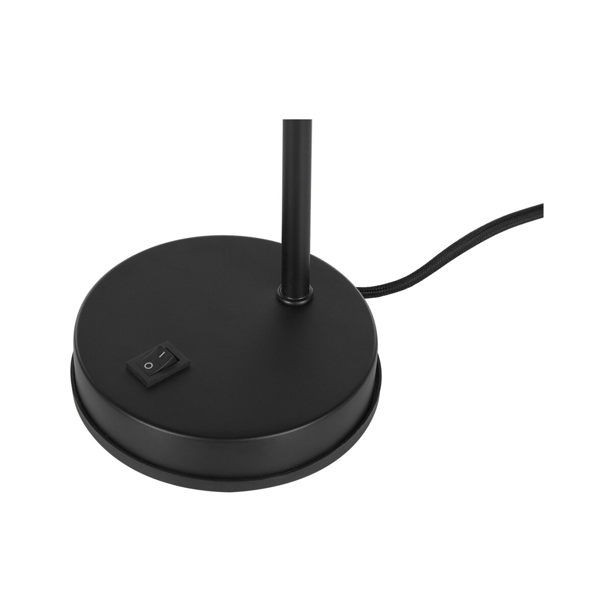 Lampa biurkowa regulowana metalowa czarna TYRIA