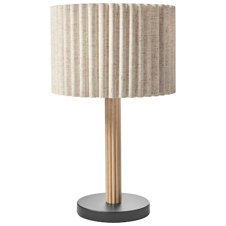 Lampa stołowa BELESSA Len Jasnobeżowy