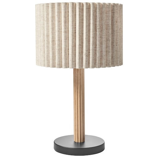 Lampa stołowa BELESSA Len Jasnobeżowy