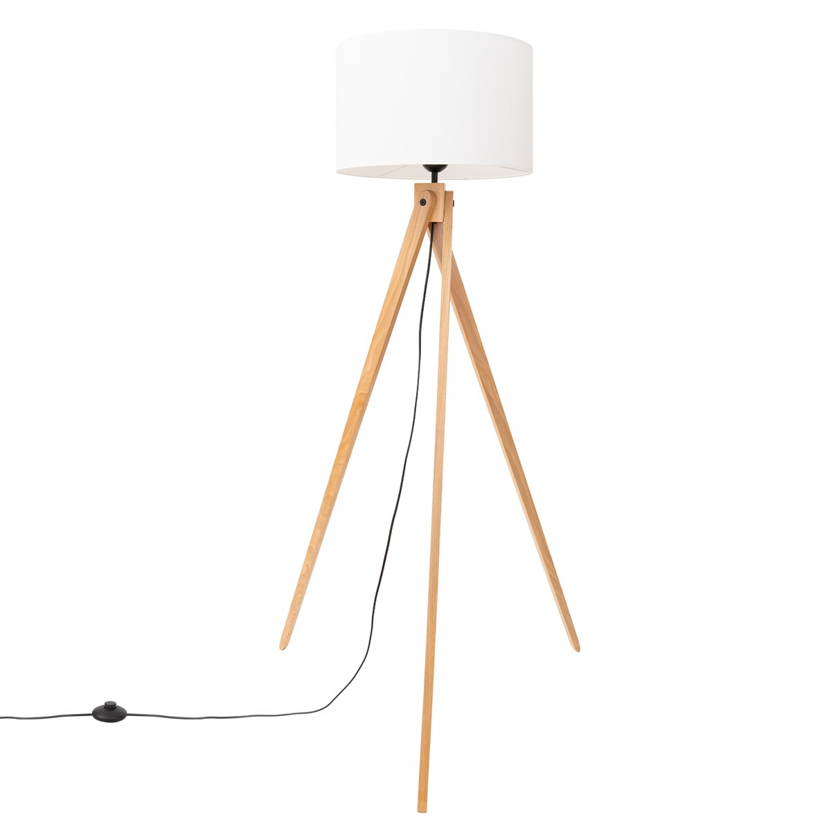 Lampa podłogowa NATT biała