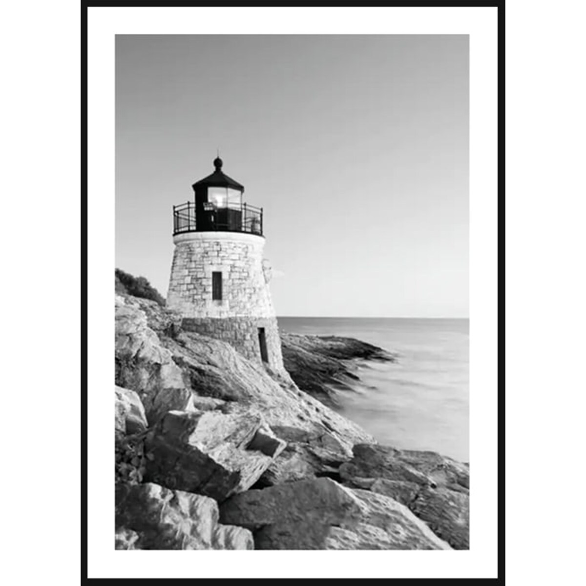 Poster Story, Plakat, Obraz - Latarnia w Skałach, wymiary 70 x 100 cm
