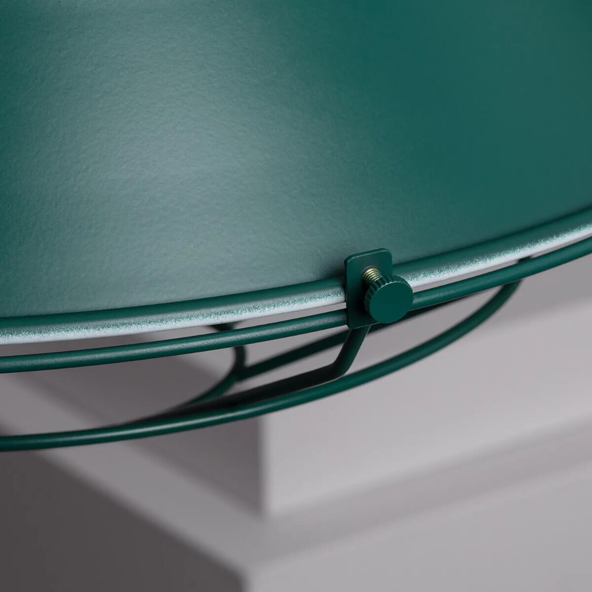 Salonowa lampa zwis Retro ABR-RRP-Z-E27 Abruzzo metalowa zielony