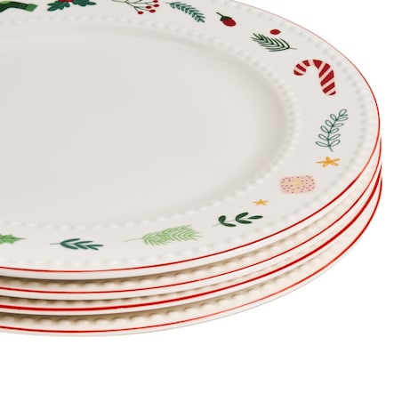 Zastawa stołowa 12-częściowa SAFFRON Porcelana Biały