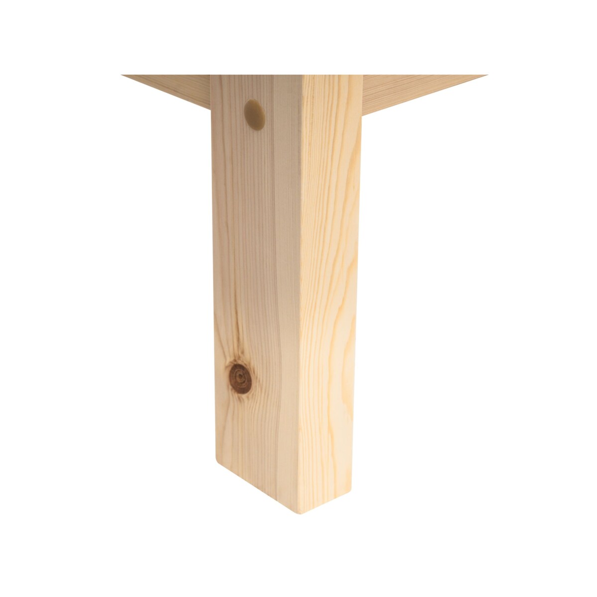 Łóżko dziecięce tipi drewniane 90 x 200 cm jasne drewno DEVAY