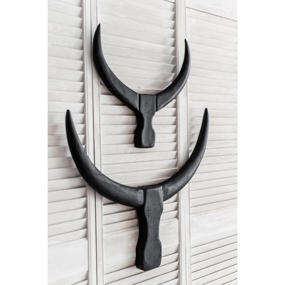 DEKORACJA ŚCIENNA ROGI BYKA M