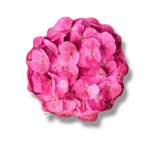 Poduszka kwiat Hortensja mała różowa