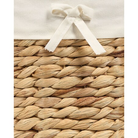 Zestaw 2 koszy z hiacyntu wodnego jasny DANANG