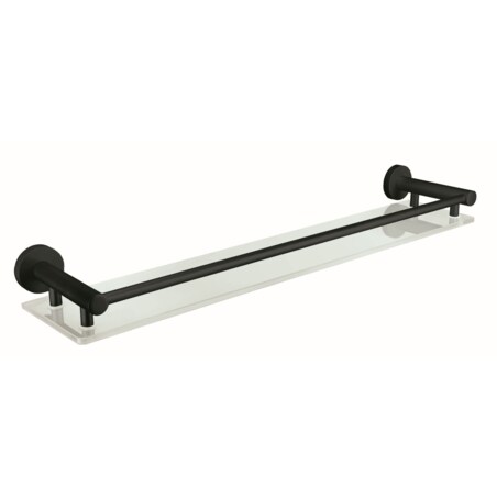 Kleine Wolke Apollo Nero Półka szkło mleczne