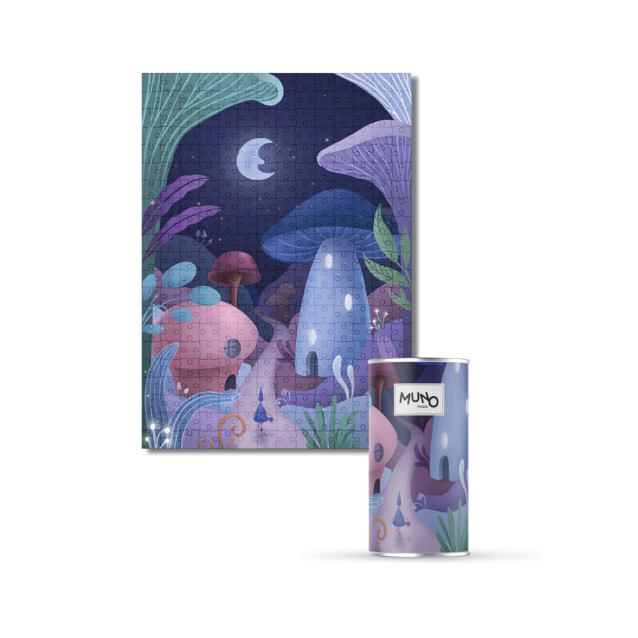 Muno Puzzle "Sen z Powiek" by Małgorzata Zych Puzzle 300 el. dla dzieci w ozdobnej tubie