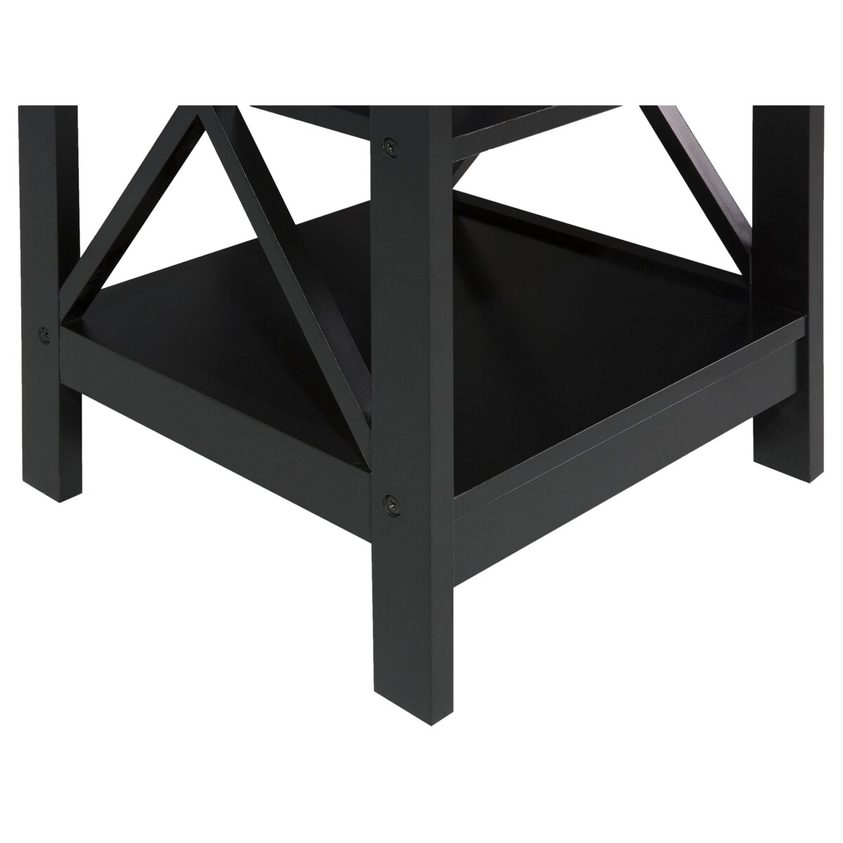 Stolik pomocniczy czarny FOSTER