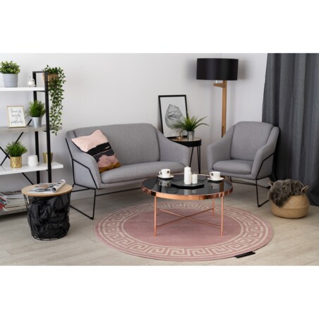 Dywan HAMPTON Grecos koło róż koło 160 cm