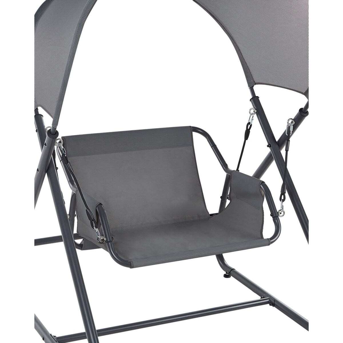 Huśtawka ogrodowa SOLAGNA Metal Ciemnoszary