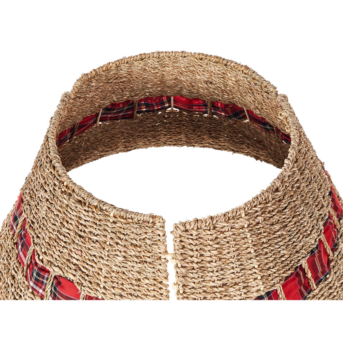 Osłonka pod choinkę Trawa morska 45x45 cm Naturalny MARCHE