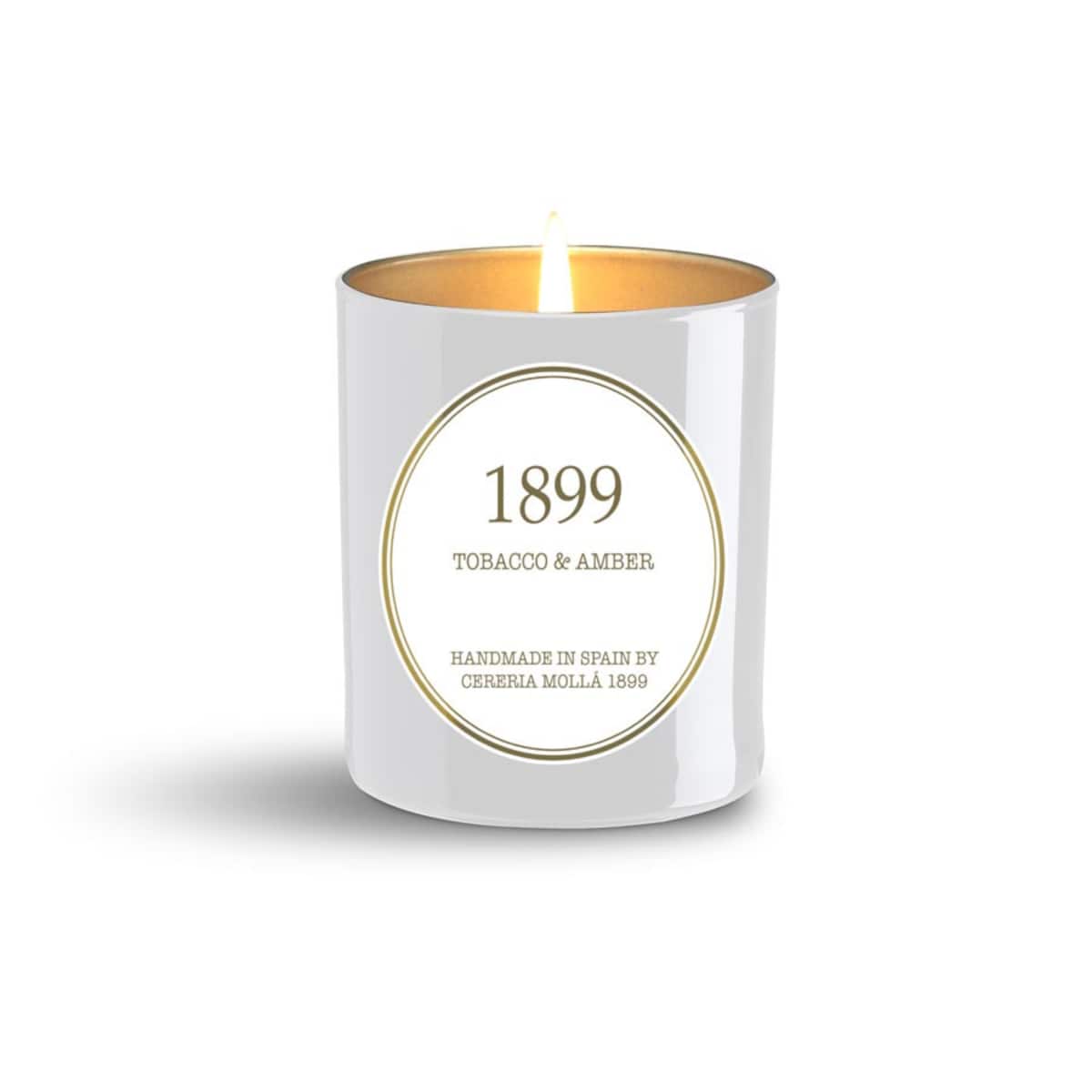Świeca Tobacco & Amber, 230 g, Cereria Molla