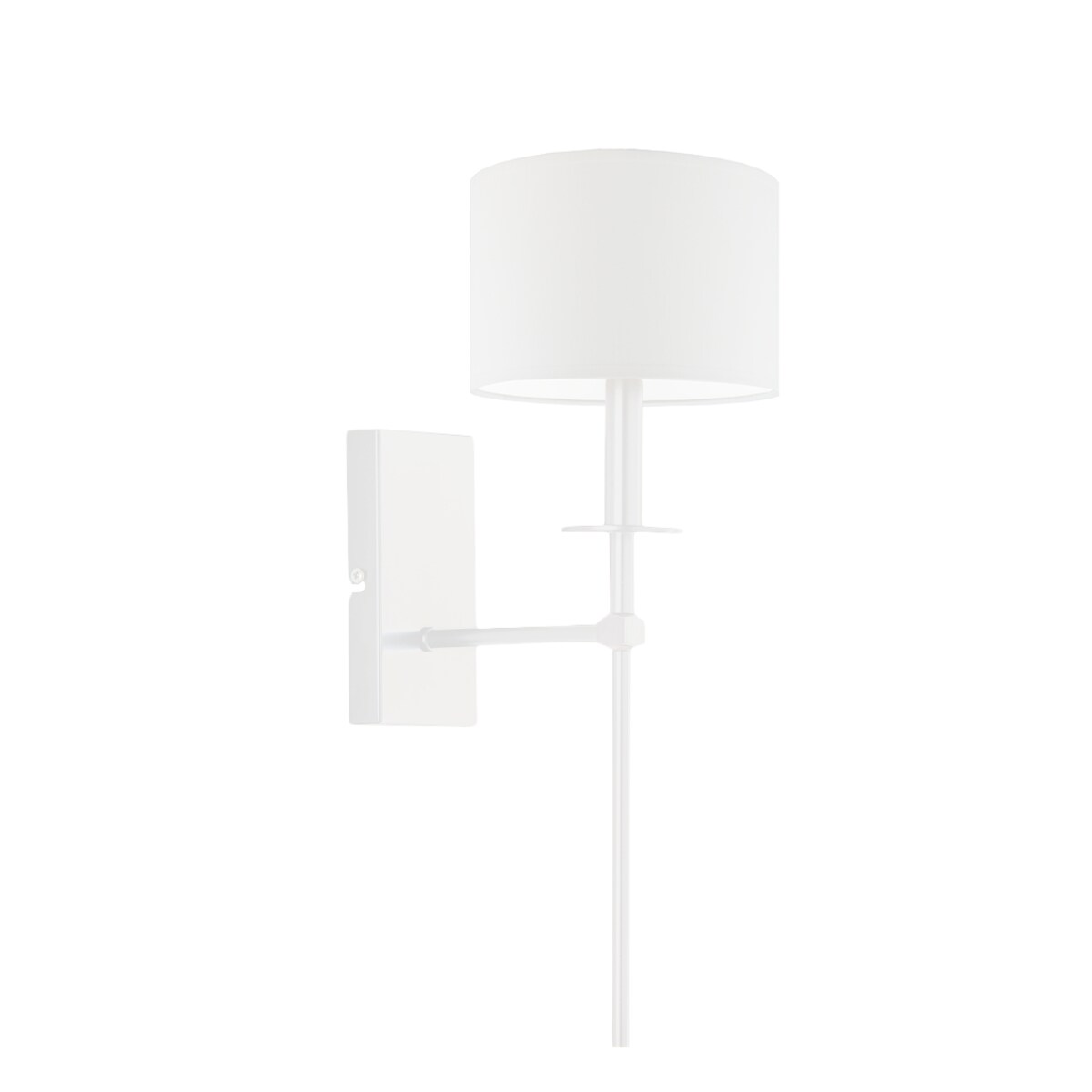 Kinkiet lampa ścienna lampa na ścianę z abażurem walec LOON