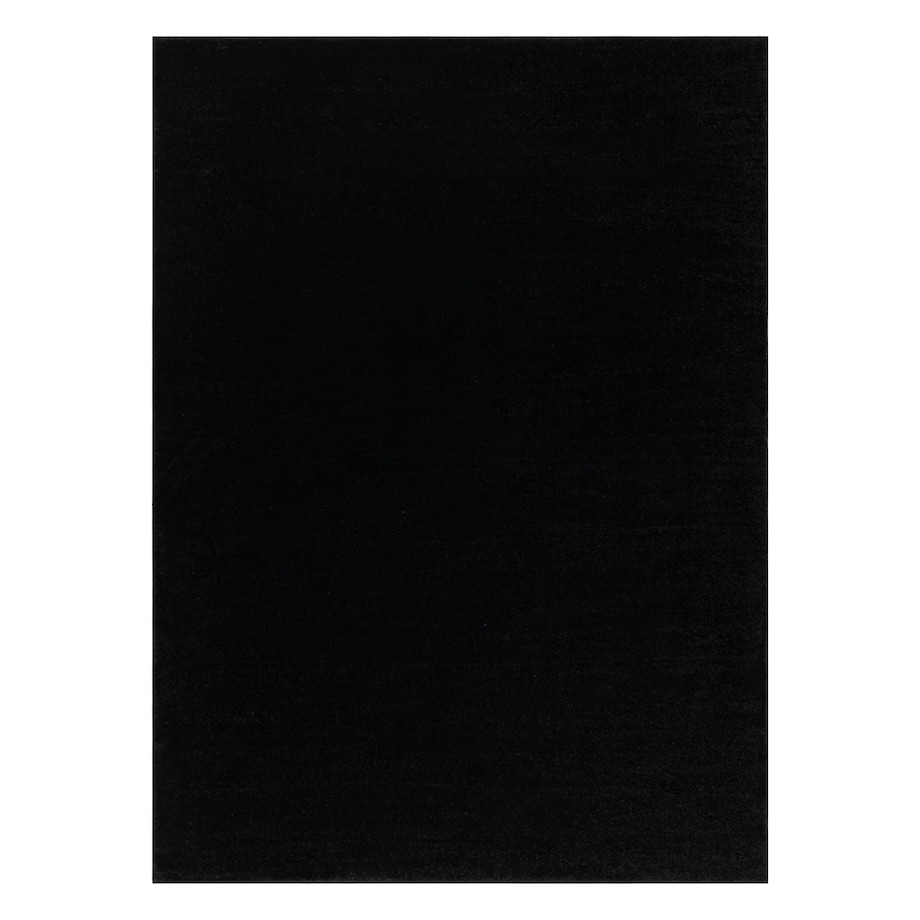 Dywan SOFTY Jednolity, jednokolorowy czarny 120x170 cm