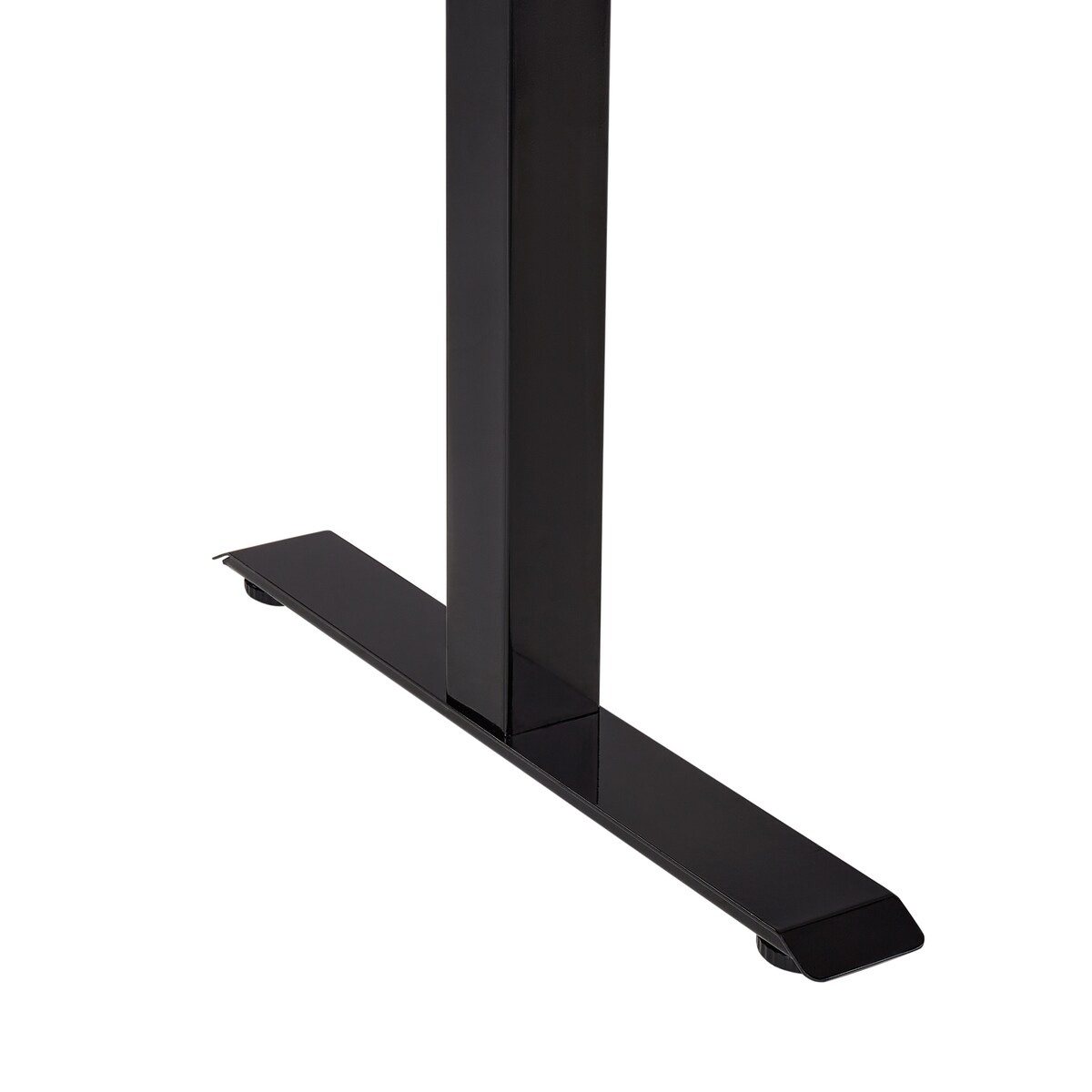 Biurko regulowane elektrycznie DESTINES Czarny/ jasny brąz 120 cm 72 cm