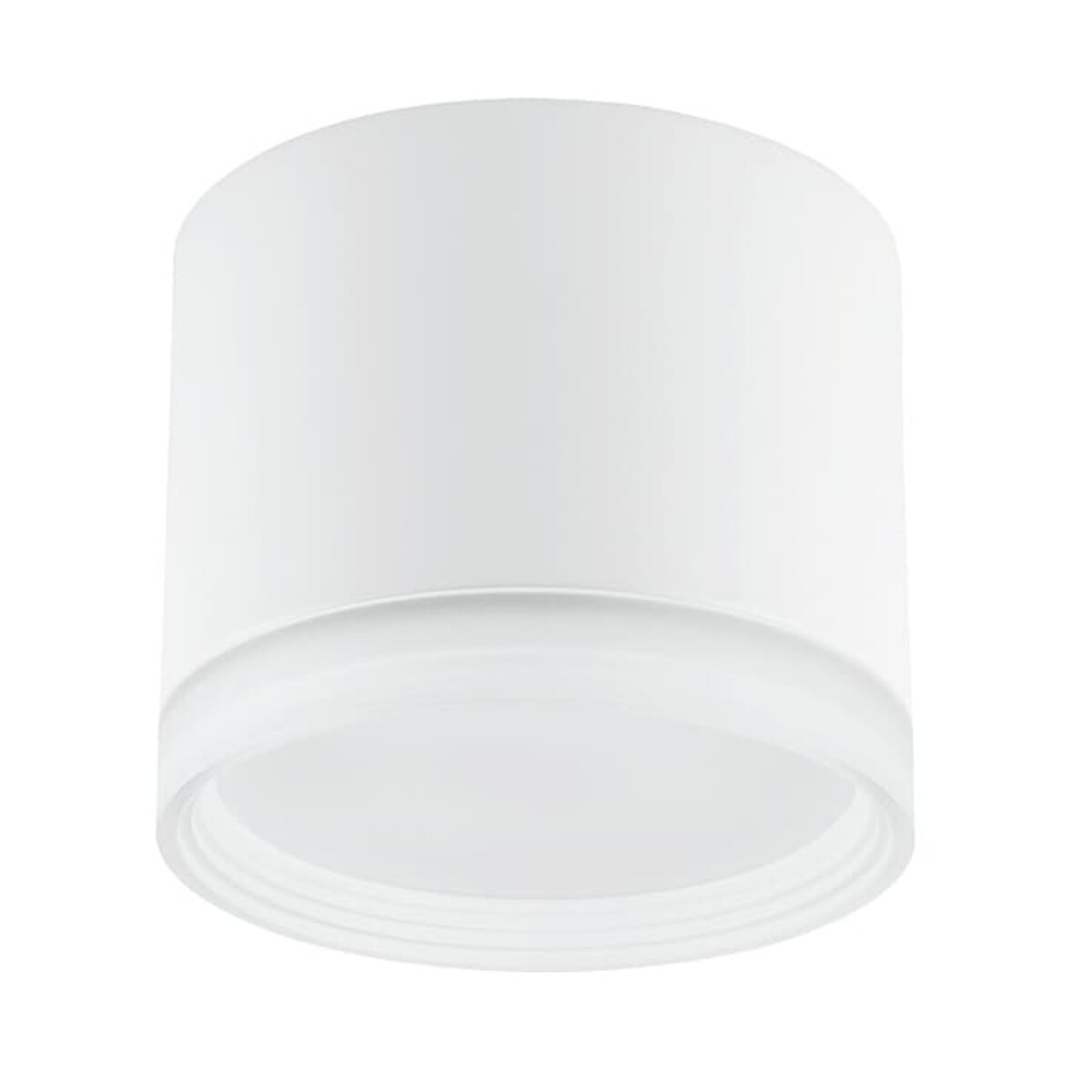 Natynkowa lampa sufitowa Silba 10476 Nowodvorski okrągła tuba biała