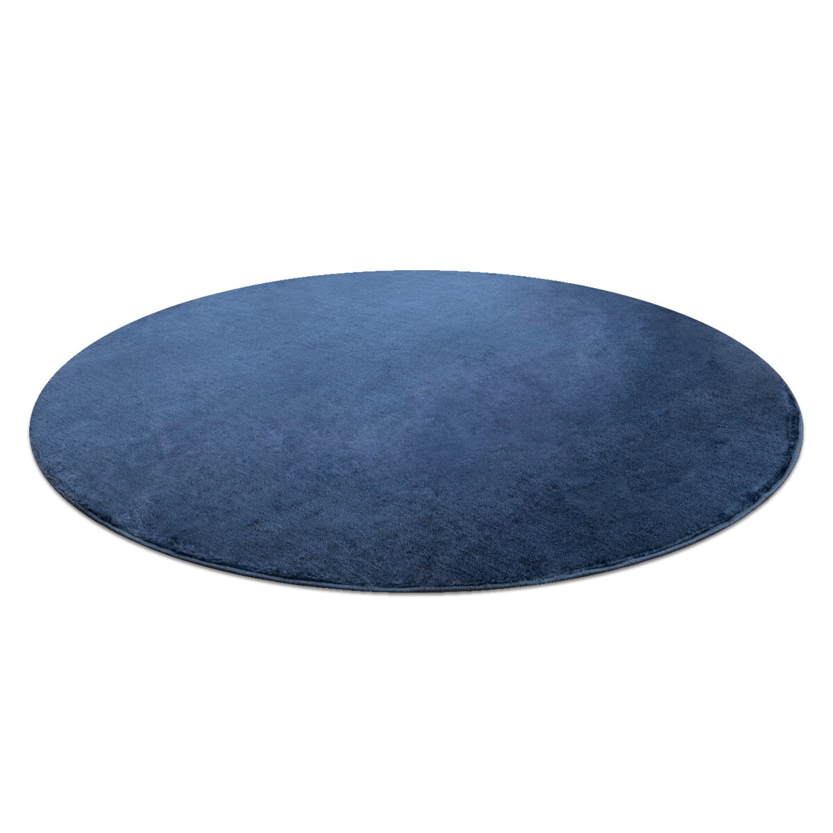 Dywan VISCO koło granat 10 pluszowy, koło 160 cm