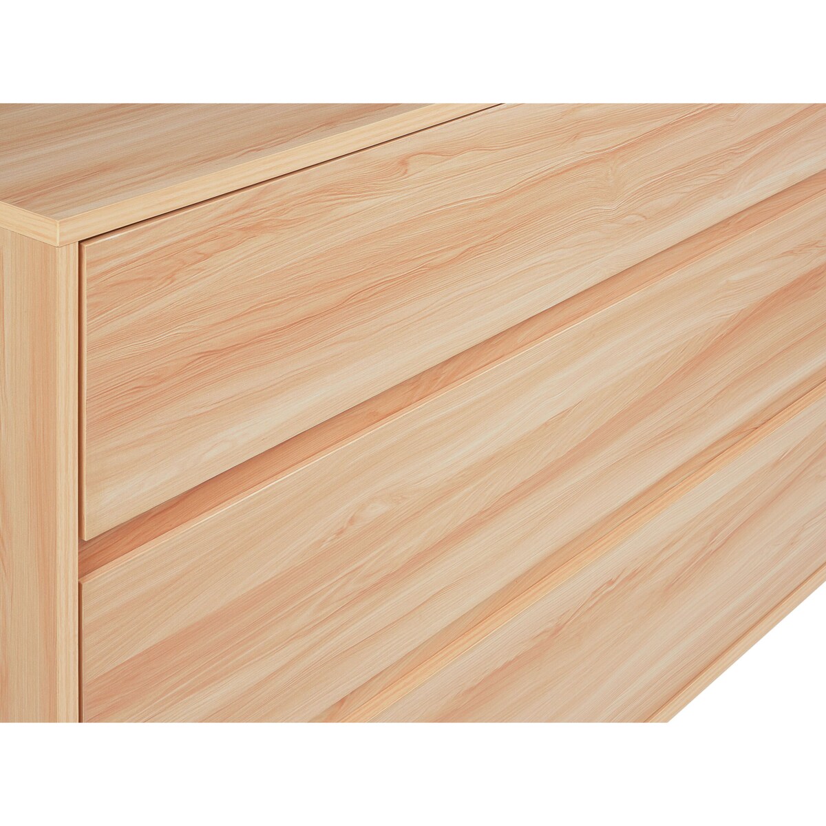 Komoda 3 szuflady jasne drewno SARDIS