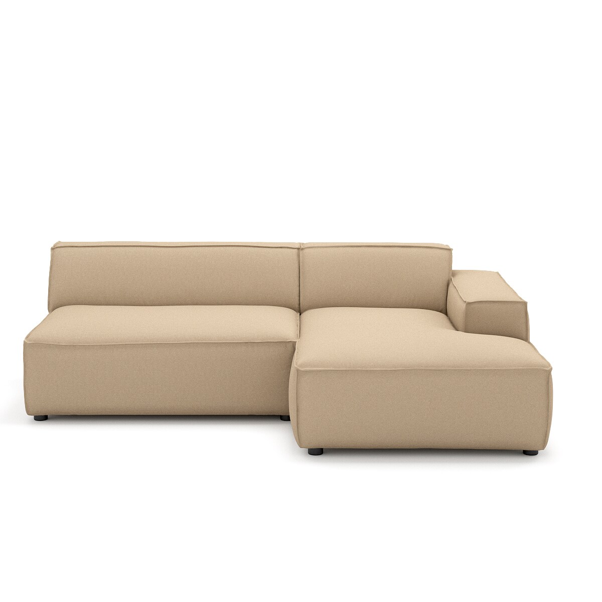 Narożnik 4 osobowy prawy Modularis - Jasny Beż