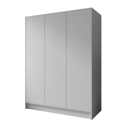 Szafa gładka 150 ALA bez lustra i bez uchwytów, biała