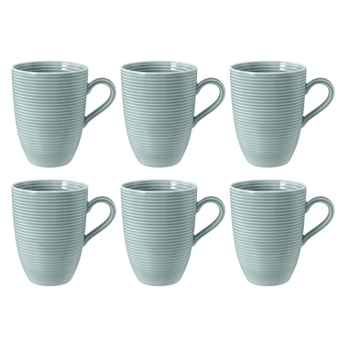 SELTMANN BEAT COLOR GLAZE Zestaw 6 kubków z uchwytem 350 ml