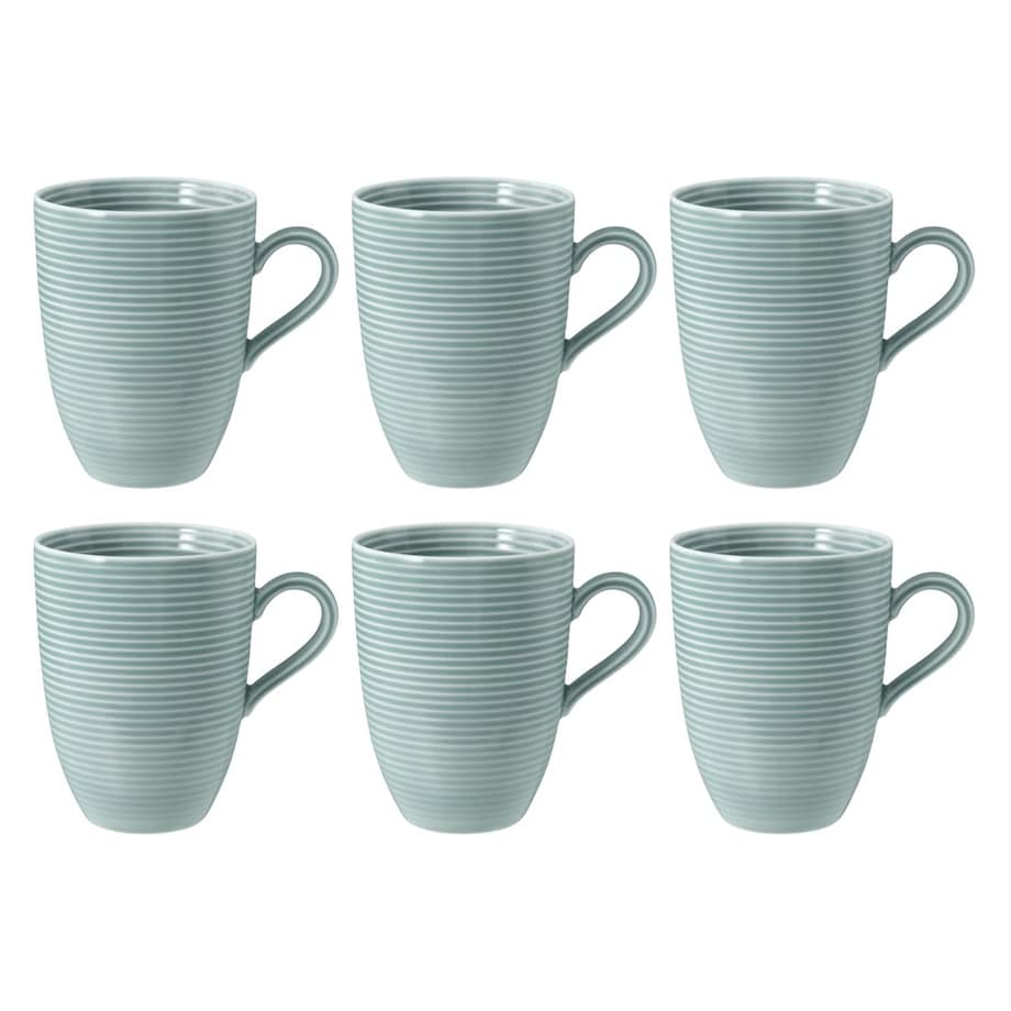 SELTMANN BEAT COLOR GLAZE Zestaw 6 kubków z uchwytem 350 ml