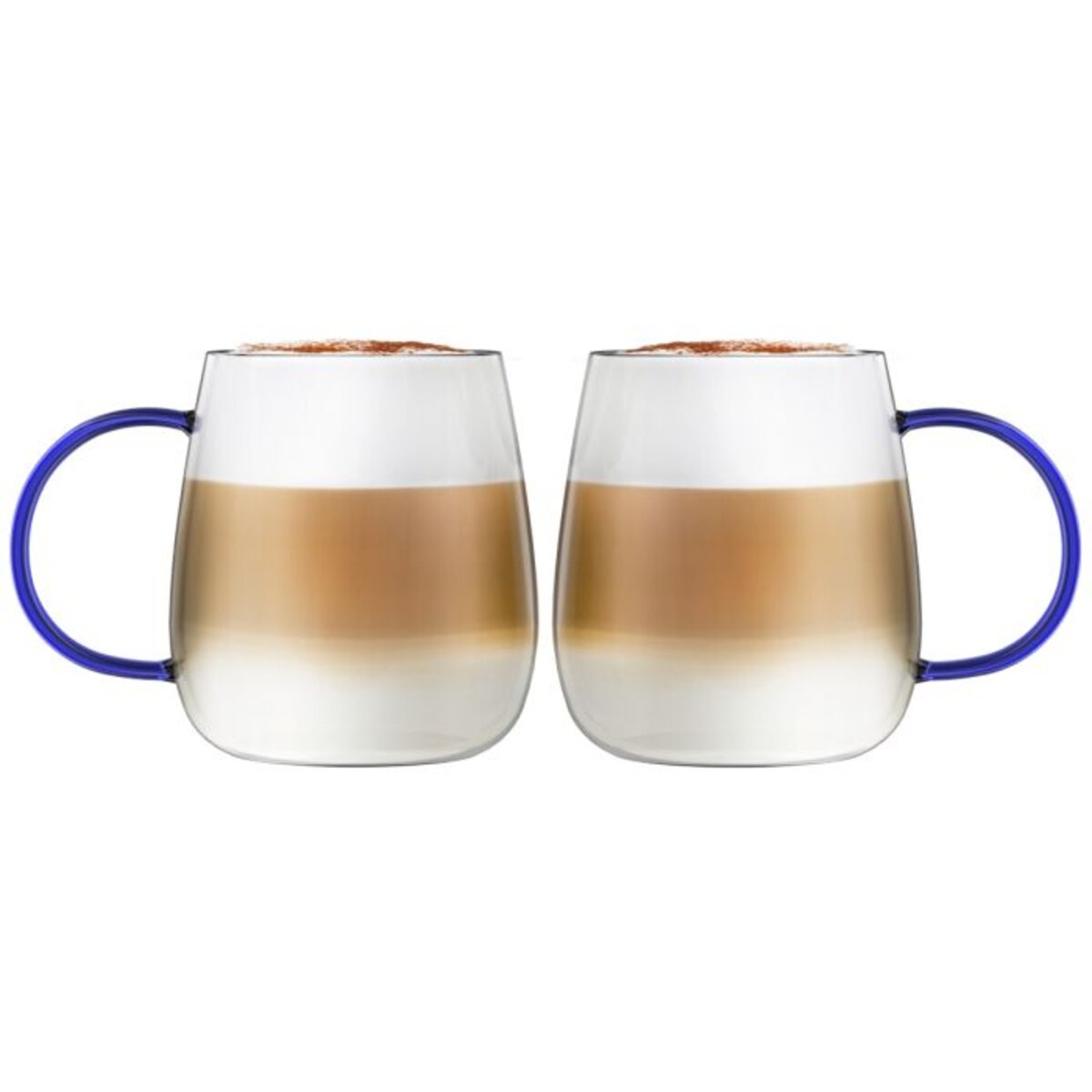 Komplet 2 szklanek z niebieskim uchem 400 ml Bolla 1135