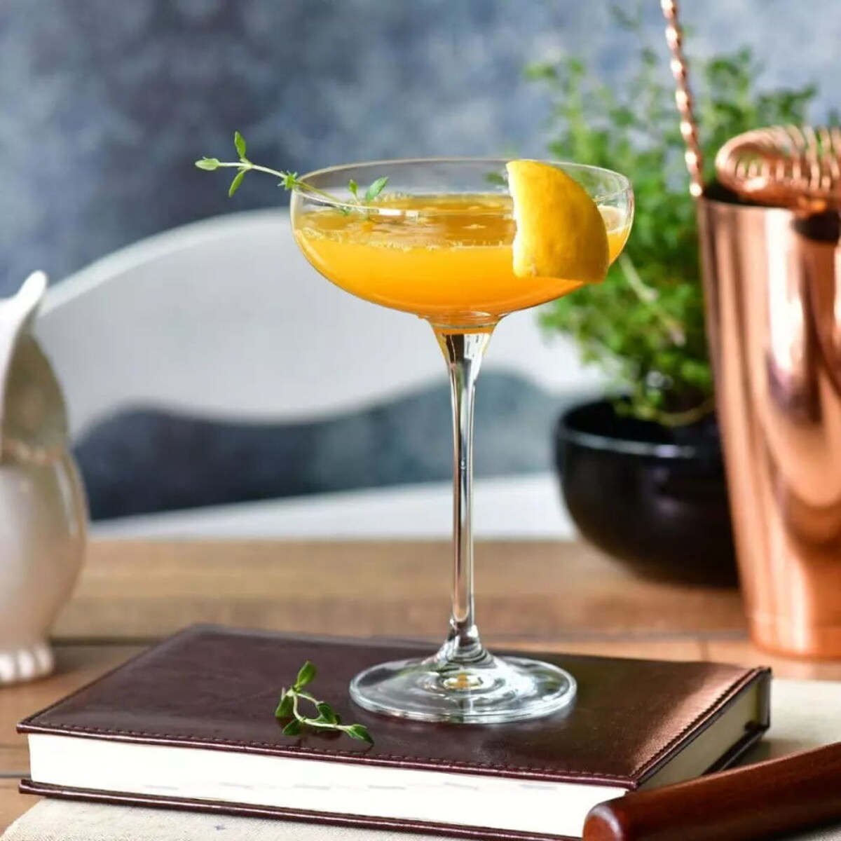 Płaskie Kieliszki do Szampana Prosecco Krosno Harmony 6 x 240 ml Złoty Pasek