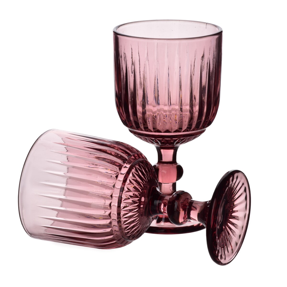 ELISE PURPLE Komplet 4 kieliszków 350ml9x16.4cm