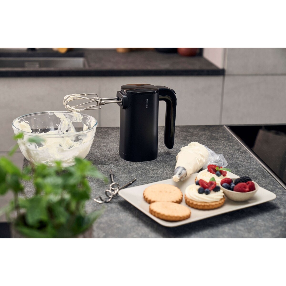 ZWILLING XTEND Bezprzewodowy mikser ręczny (bez baterii) czarny