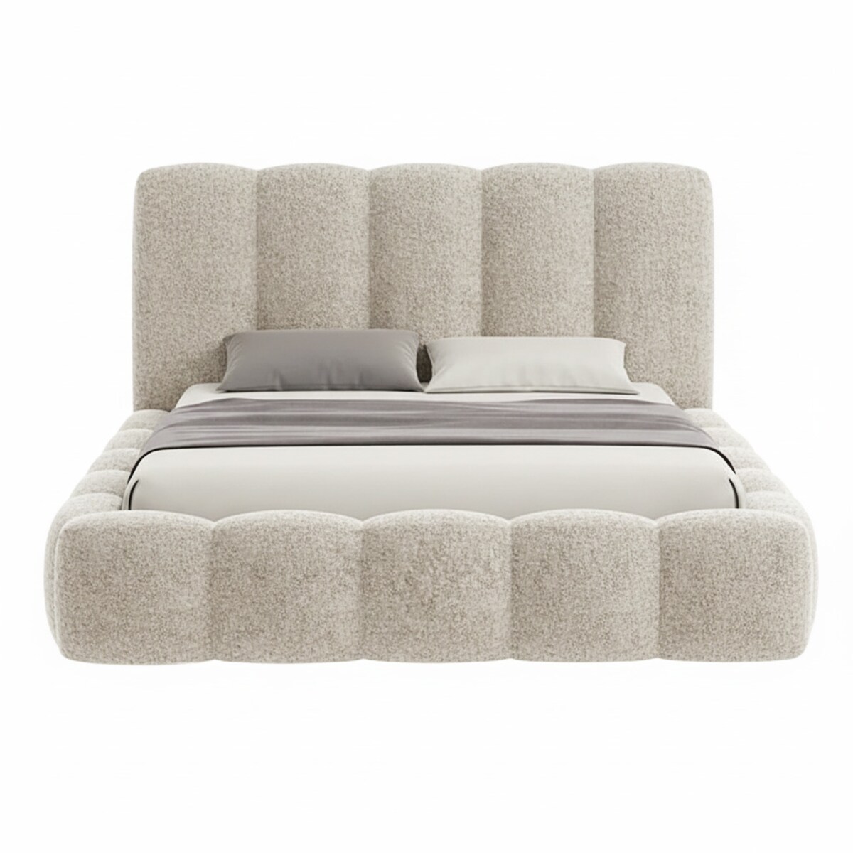 Łóżko Tapicerowane Monarch 120X200 Stelaż Pojemnik Na Pościel Loop 08