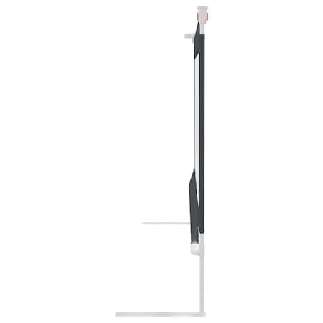 vidaXL Barierka do łóżeczka dziecięcego, ciemnoszara, 200x25 cm