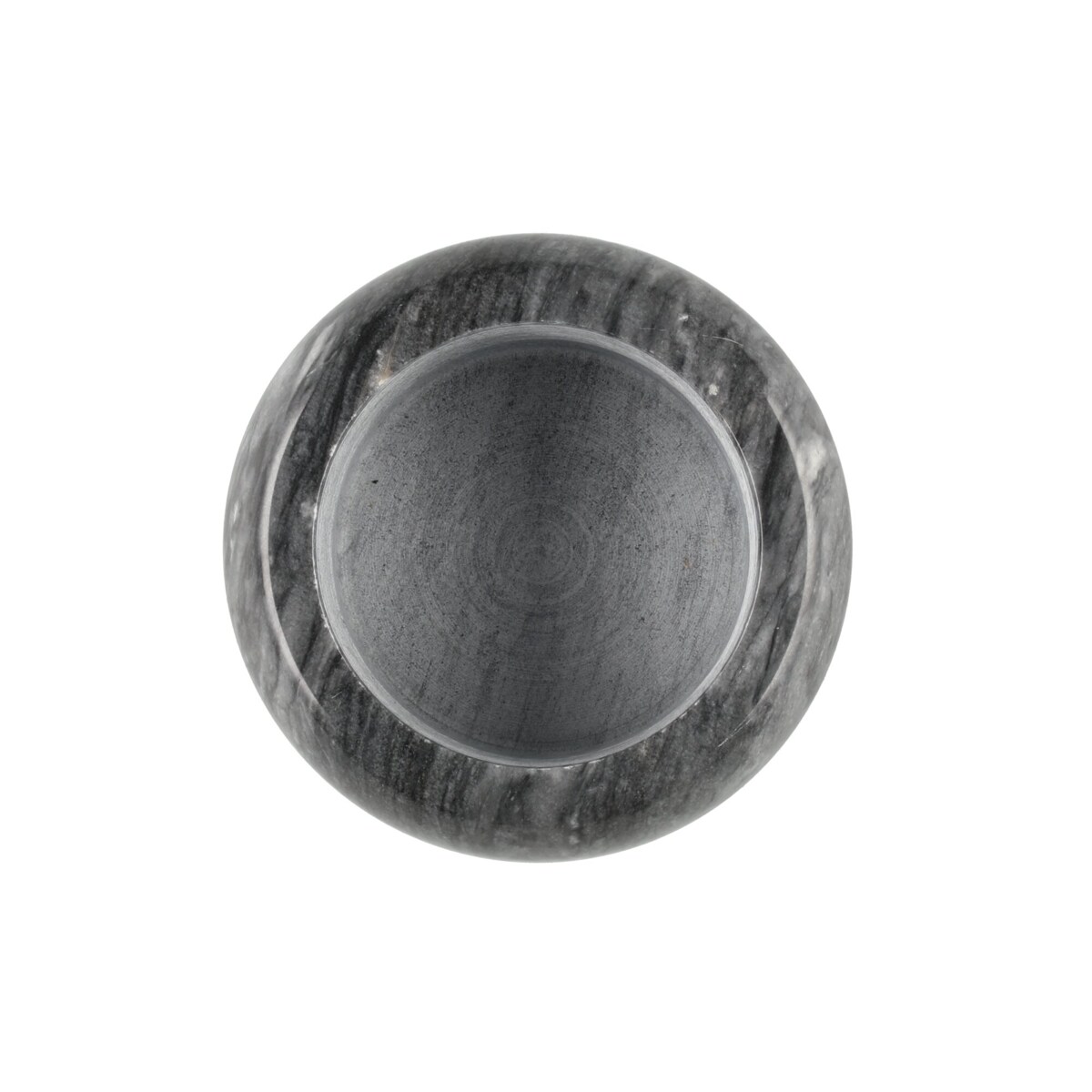 Moździerz marmurowy z podstawą z akacji, Ø 14 cm