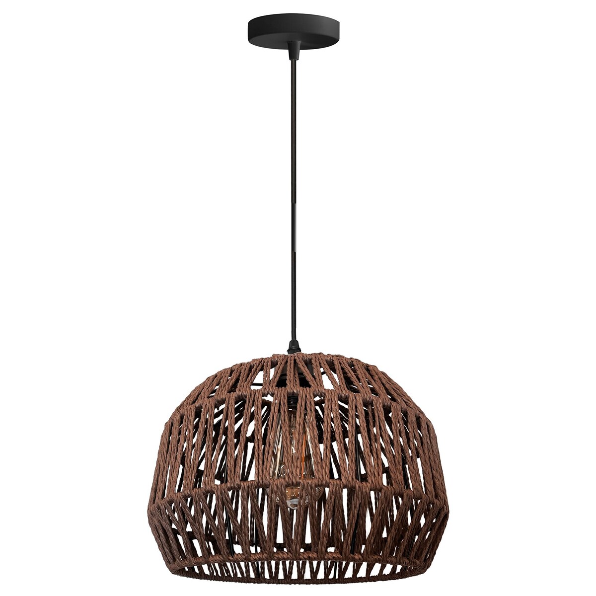 Lampa Wisząca Boho APP1292-1CP Brązowa