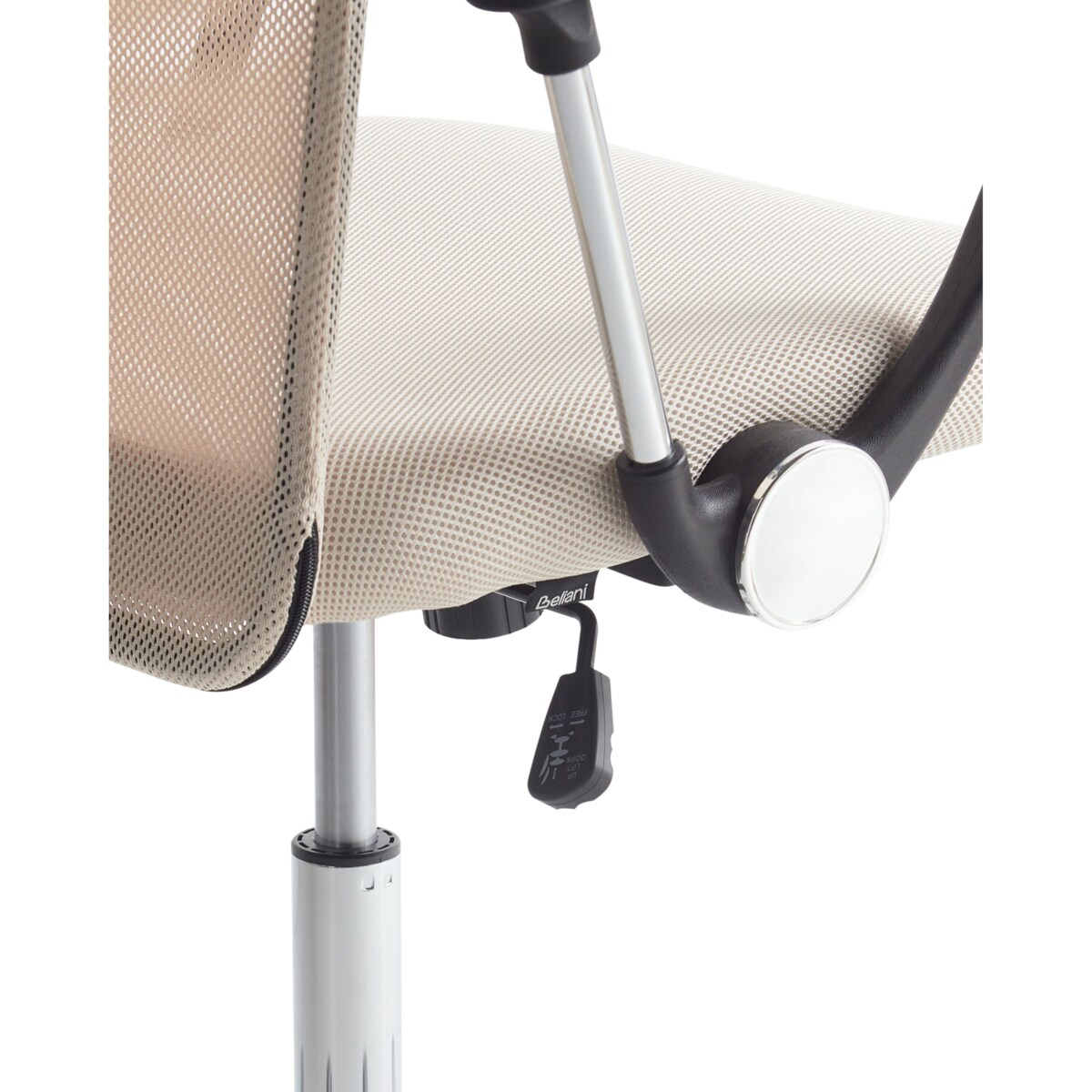 Fotel biurowy Beżowy DESIGN