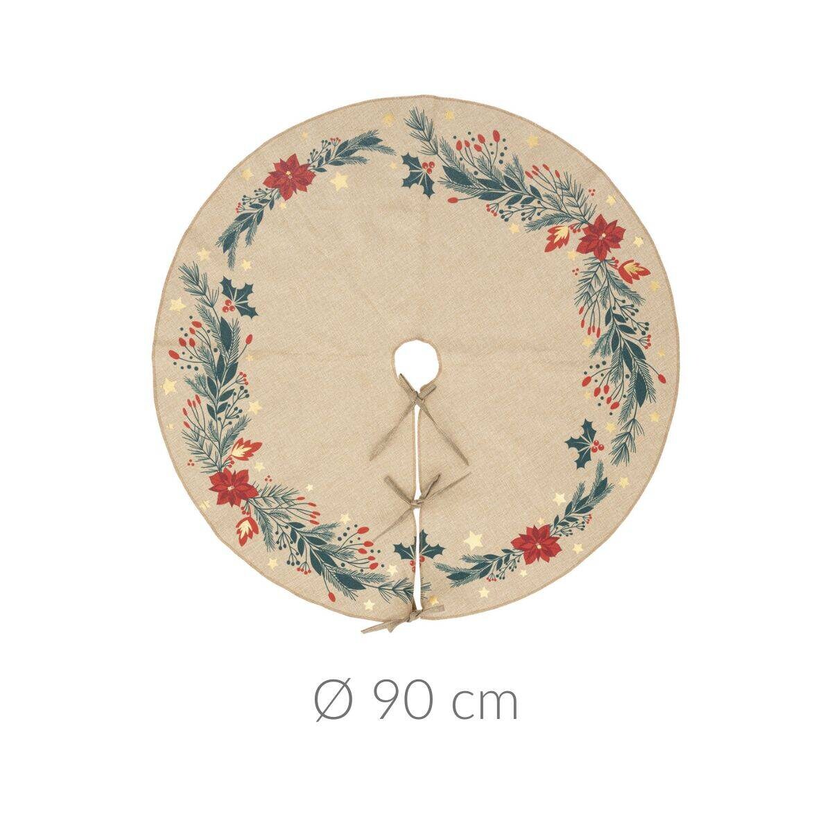 Dywanik pod choinkę POINSETTIA