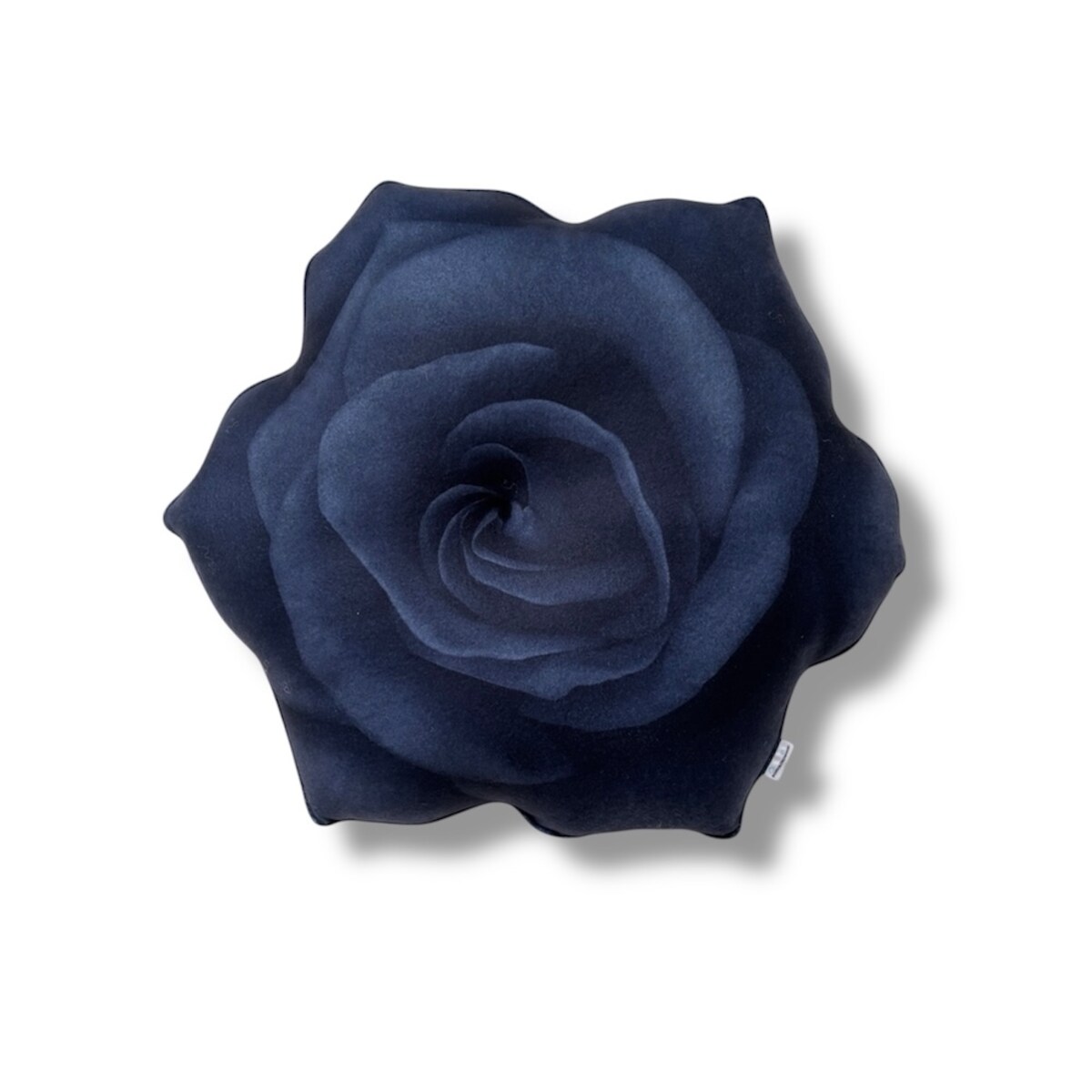 Poduszka kwiat czarna Róża duża