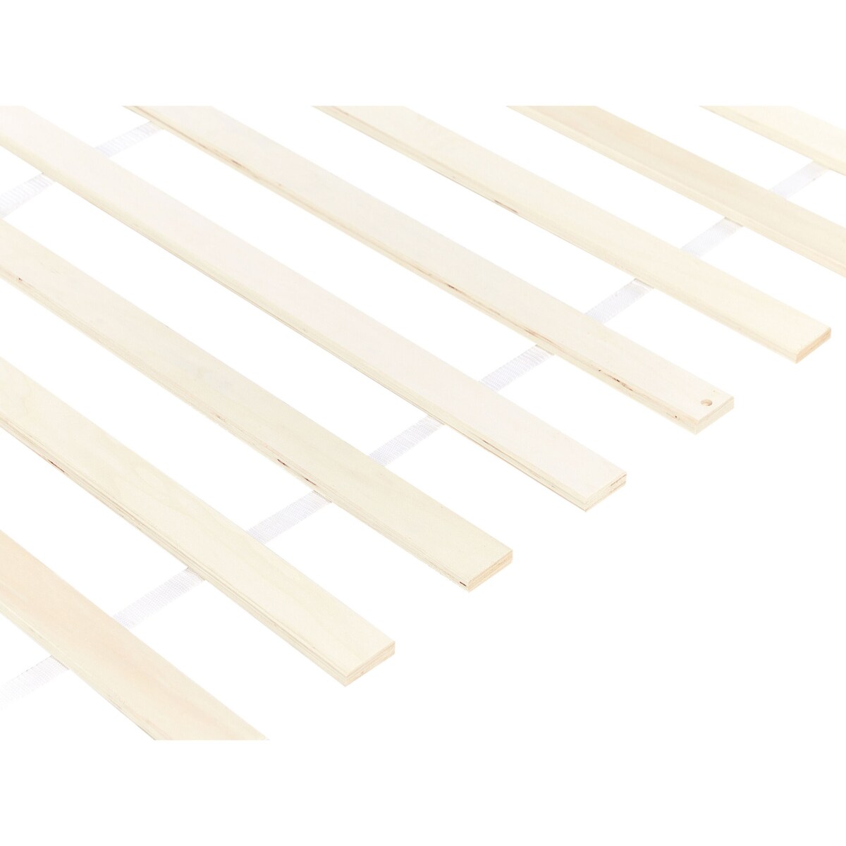 Łóżko drewniane 140 x 200 cm białe ROYAN