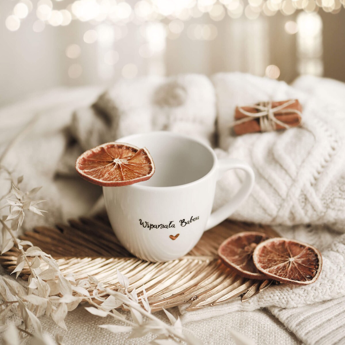 Kubek 300 ml - Wspaniała Babcia ZŁOTE SERCE