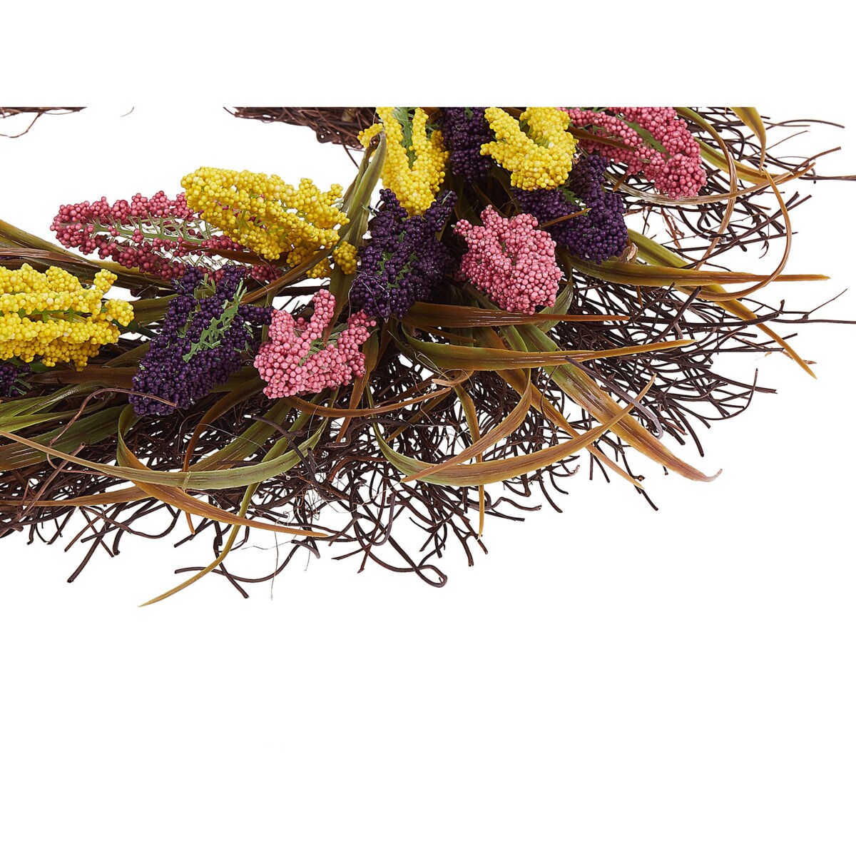 Wianek na drzwi ø 50 cm wielokolorowy CANDELARIA