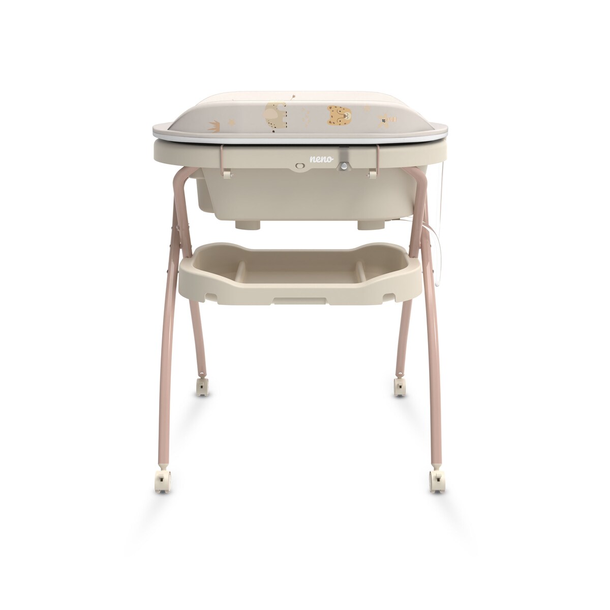 Neno Breza - wanienka ze stelażem i przewijakiem dla dzieci