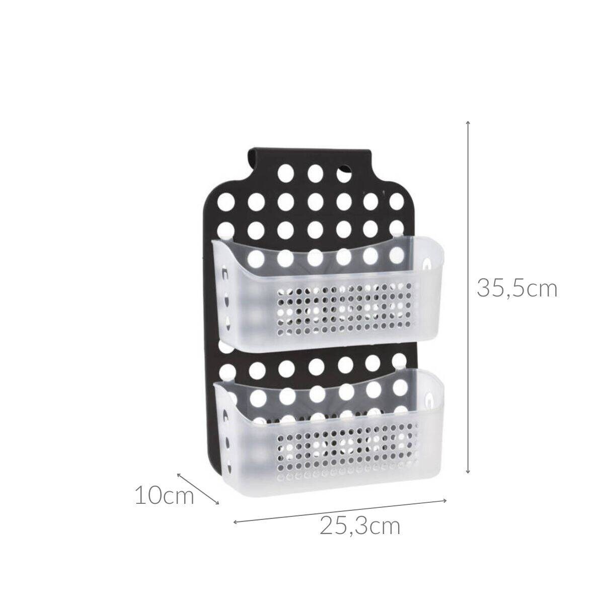 Koszyk łazienkowy pod prysznic, 25,3 x 35,5 x 10 cm