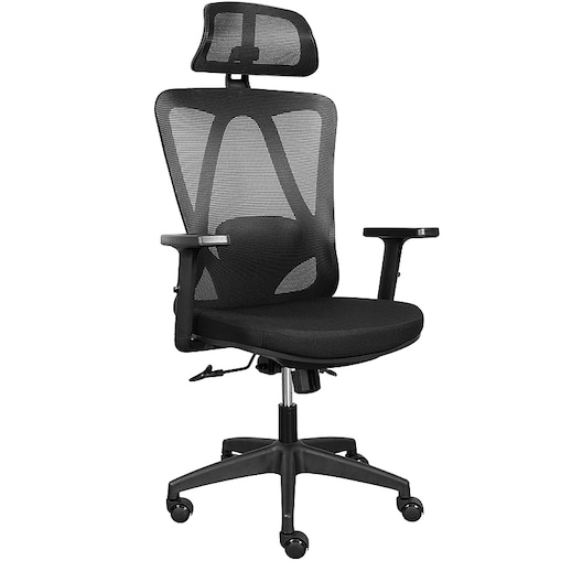 Krzesło biurowe fotel obrotowy ergonomiczny regulowany K30