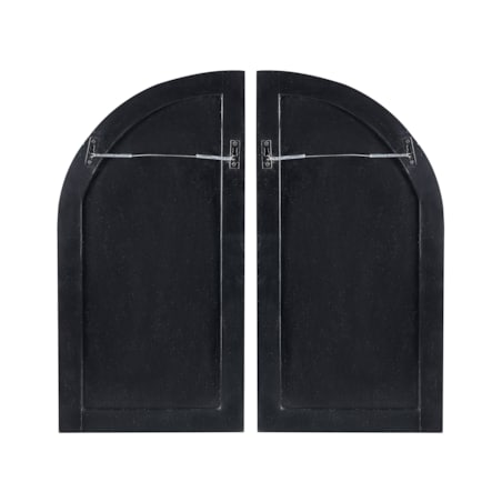 Dekoracja ścienna OGAN 80 cm Czarny