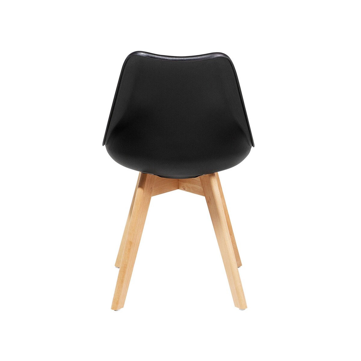 Zestaw 2 krzeseł do jadalni czarny DAKOTA II