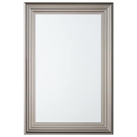 Lustro ścienne 61 x 91 cm srebrne CHATAIN